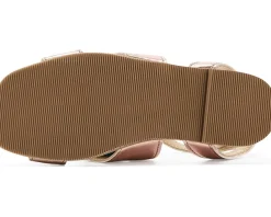 Janie and Jack Metallic Sandals (Toddler/Little Kid/Big Kid)