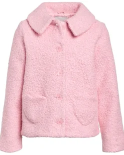 Janie and Jack Pink Heart Coat (Toddler/Little Kid/Big Kid)