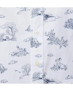 Janie and Jack Printed Bunny Top (toddler/Little Kid/Big Kid)