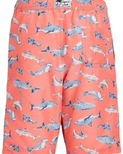 Janie and Jack Printed Long Swim Trunk (Toddler/Little Kid/Big Kid)