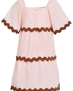 Janie and Jack Ric Rac Trimmed Dress (Toddler/Little Kid/Big Kid)