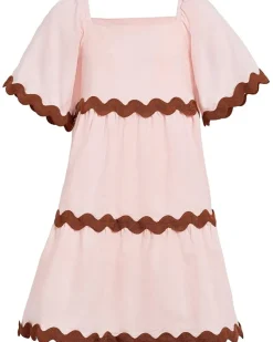 Janie and Jack Ric Rac Trimmed Dress (Toddler/Little Kid/Big Kid)