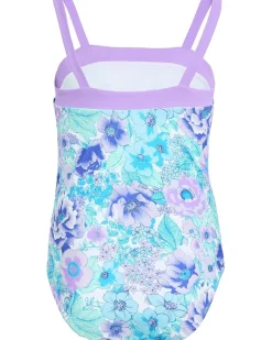 Janie and Jack Tie Onepiece Swim (Toddler/Little Kid/Big Kid)