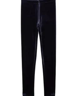 Janie and Jack Velvet Bow Leggings (Toddler/Little Kids/Big Kids)