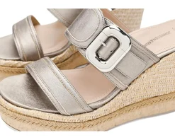Johnston & Murphy Addison Buckle Strap Wedge Women's