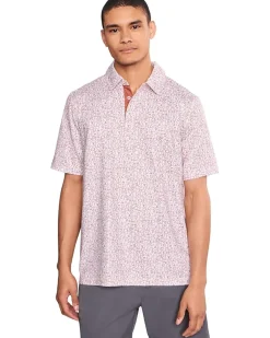 Johnston & Murphy Game Day Multi-sport Print Polo Men's