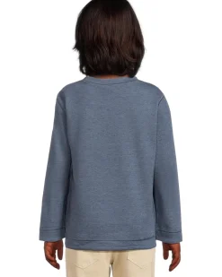 Johnston & Murphy Kids Reversible Solid Crew Neck (Big Kid)