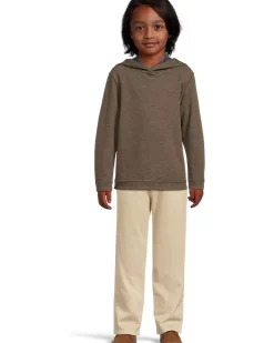 Johnston & Murphy Kids Reversible Solid Hoodie (Big Kid)