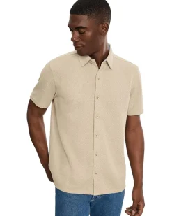 Johnston & Murphy Linden Short-sleeve Knit Shirt Men's