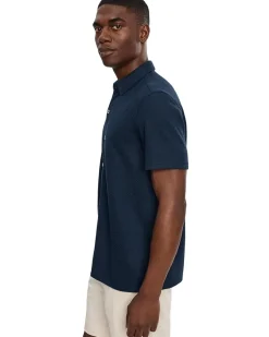 Johnston & Murphy Linden Short-sleeve Knit Shirt Men's