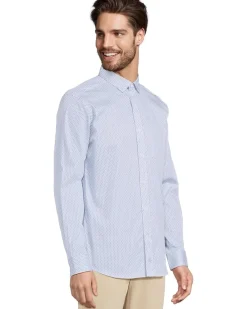 Johnston & Murphy Printed Cotton Shirt Men's