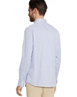 Johnston & Murphy Printed Cotton Shirt Men's