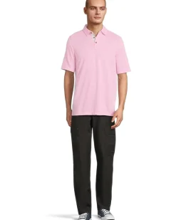 Johnston & Murphy Vintage Slub Polo Men's