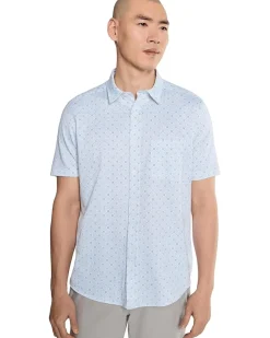 Johnston & Murphy Xc Flex Ascend Short-sleeve Knit Shirt Men's