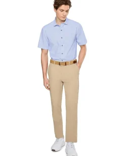 Johnston & Murphy XC+ Motion Short Sleeve Print Knit Shirt Men's
