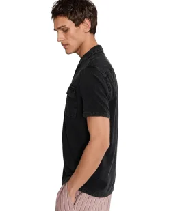 John Varvatos Amadora Camp Collar Shirt Men's