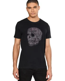 John Varvatos Applique Skull Tee KG7211R25 Men's