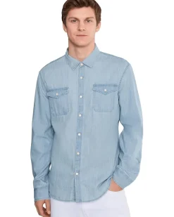 John Varvatos Marshall Western Shirt W544S26 Men's