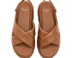 Kate Spade New York Halo Criss Cross Lug Sandals Women's