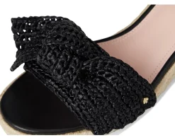 Kate Spade New York Leandra Raffia Espadrille Wedge Sandal Women's