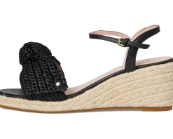 Kate Spade New York Leandra Raffia Espadrille Wedge Sandal Women's