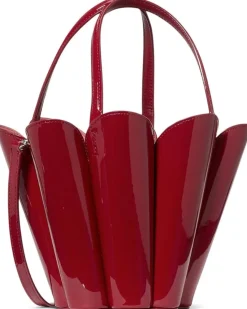 Kate Spade New York The Spade Patent Leather The Spade Flower Bucket Bag