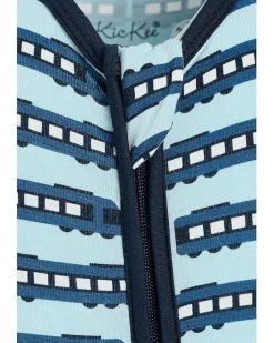 Kickee Pants Kids Print Footie with 2 Way Zipper (Infant)