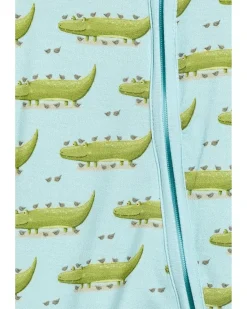 Kickee Pants Kids Print Footie with 2 Way Zipper (Infant)