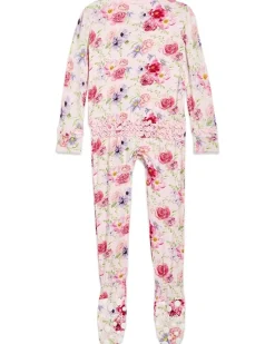 Kickee Pants Kids Print Footie with 2 Way Zipper (Infant)