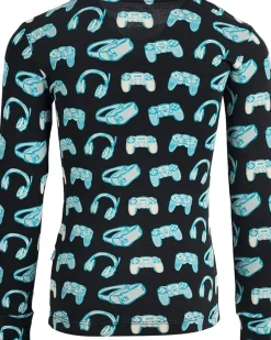 Kickee Pants Kids Print Long Sleeve Pajama Set (Toddler/Little Kid/Big Kid)