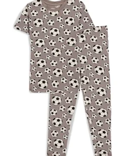 Kickee Pants Kids Print Short Sleeve Pajama Set (Toddler/Little Kid/Big Kid)