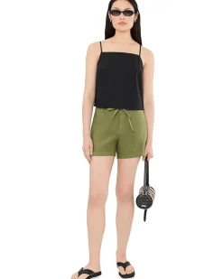 KUT from the Kloth Kerri Linen Spaghetti Strap Top Women's