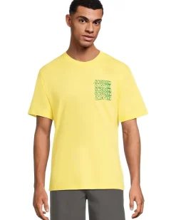 Lacoste Classic Fit Distorted Graphic T-shirt Men's