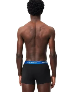 Lacoste Cotton Stretch Essentials Trunks 3-pack Men's