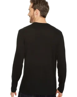 Lacoste Long Sleeve Pima Jersey Crew Neck T-Shirt Men's