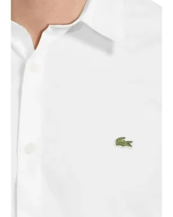 Lacoste Slim Fit Stretch Cotton Poplin Shirt Men's