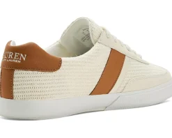 Lauren Ralph Lauren Braylee Mesh & Leather Sneakers Women's