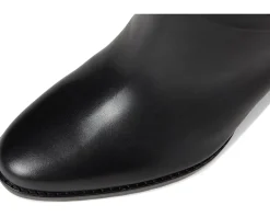 Lauren Ralph Lauren Collins Burnished Leather Bootie Heel Women's