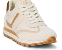 Lauren Ralph Lauren Dani Suede & Leather Sneakers Women's