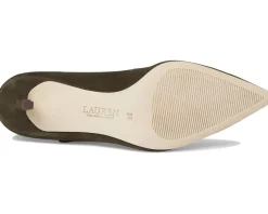 Lauren Ralph Lauren Lanette Suede Mary Jane Pumps Women's