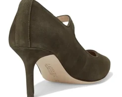 Lauren Ralph Lauren Lanette Suede Mary Jane Pumps Women's