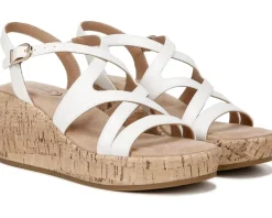 LifeStride Bailey Strappy Platform Wedge Sandals Women's