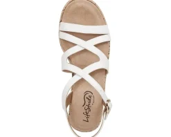 LifeStride Bailey Strappy Platform Wedge Sandals Women's