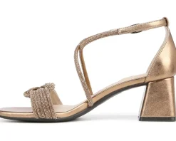 LifeStride Captivate Strappy Block Heel Dress Sandals Women's