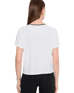 Lilla P Contrast Roll Relaxed Crew Women's