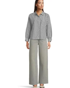 Lilla P Dolman Sleeve Button-Down Shirt Women's
