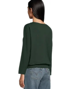 Lilla P Elastic Hem Dolman Boatneck Women's