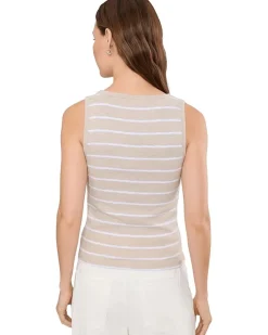 Lilla P Striped Wide Strap Tank Women's