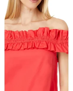 Lilly Pulitzer Brennalee Off The Shoulder Top Women's