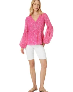 Lilly Pulitzer Cleme Long Sleeve Top Women's